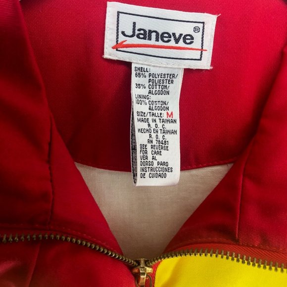Vintage Janeve 90's Style Bomber Jacket - M - Picture 4 of 4